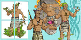 Get your students to display their work on these brilliant Māori Gods Page