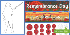 Remembrance Day KS1 Activities Pack (Teacher-Made) - Twinkl