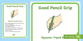 Pencil Grasp Development Chart