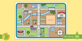 Town and Tourist Attraction Maps | Twinkl (teacher made)