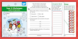 Christmas Maths Year 2 Activities | Christmas Maths Resource