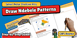 Ndebele Geometry Ndebele Art - Twinkl South Africa - Teaching Resources
