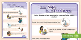 Kitchen Safety Poster | Display Resources (Teacher-Made)