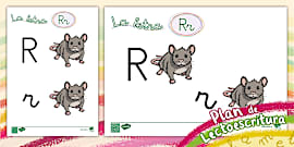Trazo Letra R Plan de lectoescritura: La letra R - Trazo