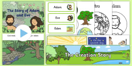 Creation Story Sequencing Cut and Stick (teacher made)