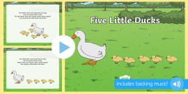 Five Little Ducks (teacher made)