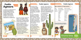 Ficha Informativa Pueblos Originarios Diaguitas Twinkl