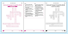 Grade 8 Geo: Trade and Transport in South Africa Worksheet