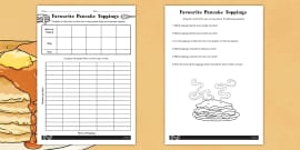 Pancake Day Themed Activity Book - pancakes, activity, games