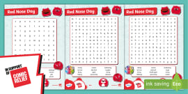 Red Panda Word Search (teacher made) - Twinkl