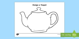 I'm A Little Teapot Nursery Rhyme Worksheet | Twinkl