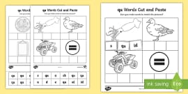 find and write qu words phonics worksheets teacher made