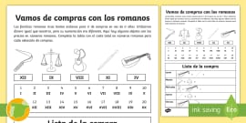 Los Numeros Romanos Cuadernillo 3º De Primaria