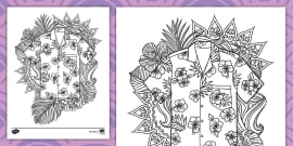 Color Your Own Hawaiian Shirts with Buttons Craft Kit - Makes 12