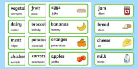 Farm Shop Role Play Labels (teacher made) - Twinkl