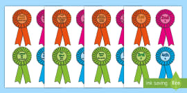 Sports Day Rosettes - Sports Day Resources (teacher made)