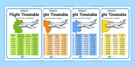 Editable Airline Boarding Pass Airport role play pack