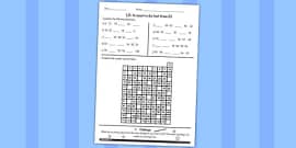 Counting by 3 Worksheet | Primary Resources