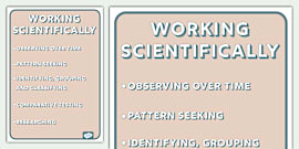 3D Effect-Themed Parts of Speech Display Poster - Twinkl