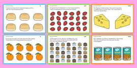 division by equal sharing word problems ks1 resources