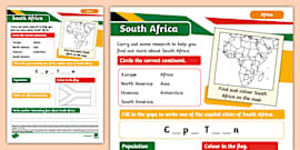 Explore: South Africa Activity Booklet