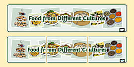 Food from around the World for Kids Cards | KS1 Resources