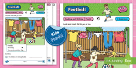 ESL YLE Starters Reading and Writing Part 3 Activity Sheet (School Objects)