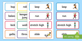 Seven Fundamental Movement Skills for KS1 | PE Poster