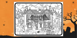 Halloween Colouring Pages - Witch Theme (teacher made)