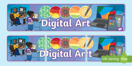 Digital Art - Teaching Wiki - Art - Computing - Twinkl