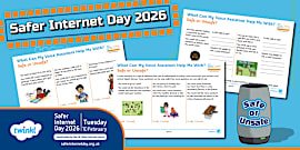 KS1 Free Safer Internet Day 2026 Resources