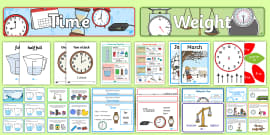 KS1 Maths Measuring Length A4 Display Poster (teacher Made)