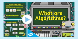 What is an Algorithm - KS1