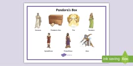 Pandora's Box Ancient Greek Myth Story - Classroom Resource