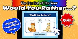 Would You Rather? Quiz PowerPoint Game