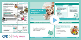 Creativity in the Early Years Handout | CPD | Twinkl