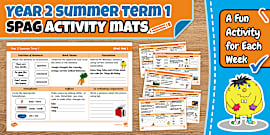 Year 2 Summer 2 Maths Activity Mats