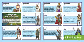 Viking Timeline Cards (teacher made)