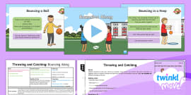 Throwing and Catching Activity Plan 2 Adult Guidance
