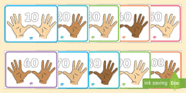 FREE! - Counting in 10s Display Posters | Primary Resources