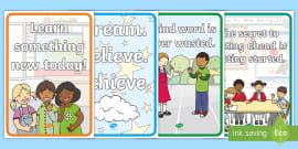 👉 Classroom Motivational Posters and Quotes - KS2