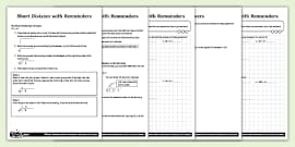 bus stop method division of 3 digit numbers worksheet