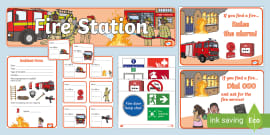 Fire Station Photo Pack, (teacher Made) - Twinkl