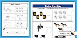 All About Police Officers Worksheet For K 2nd Grade