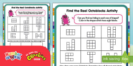 free numberblocks one wonderful world worksheet maths resources