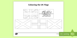 FREE! - Flags of the World Colouring Sheets - flag, country, countries