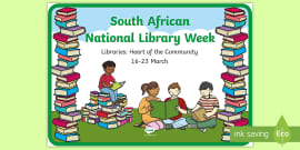 National Library Week 2024 Event Information Twinkl USA   Za P 22 South African National Library Week A2 Display Poster English Ver 1 