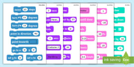 Museum Exhibit Scratch Block Printables