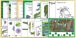 FREE! - Description Writing Frame to Support Teaching on The Enormous