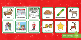 Christmas Matching Game Cards - EYLF - Events (teacher made)